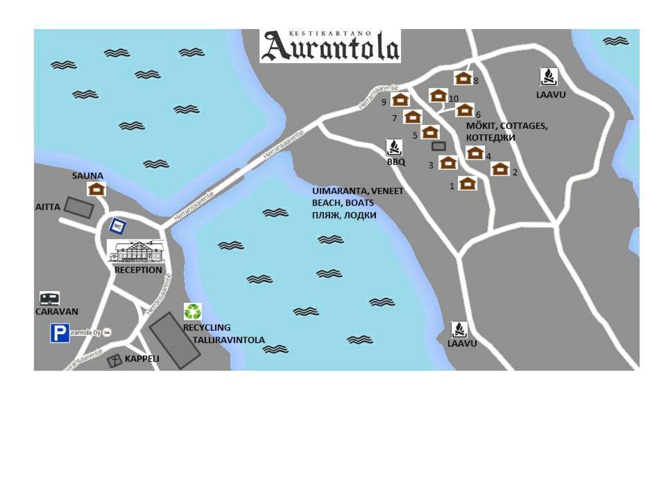 Aurantola Hotell Jaala Exteriör bild